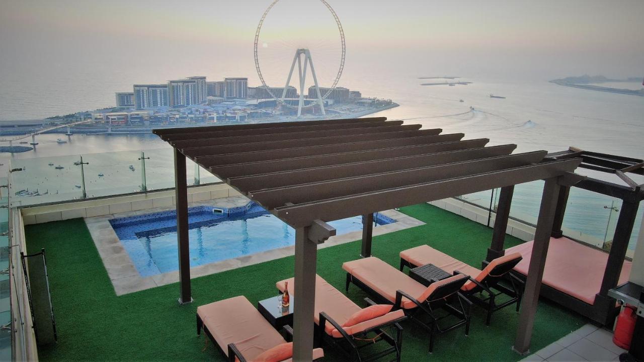Appartement Jbr Penthouse With Terrace Pool à Dubaï Extérieur photo