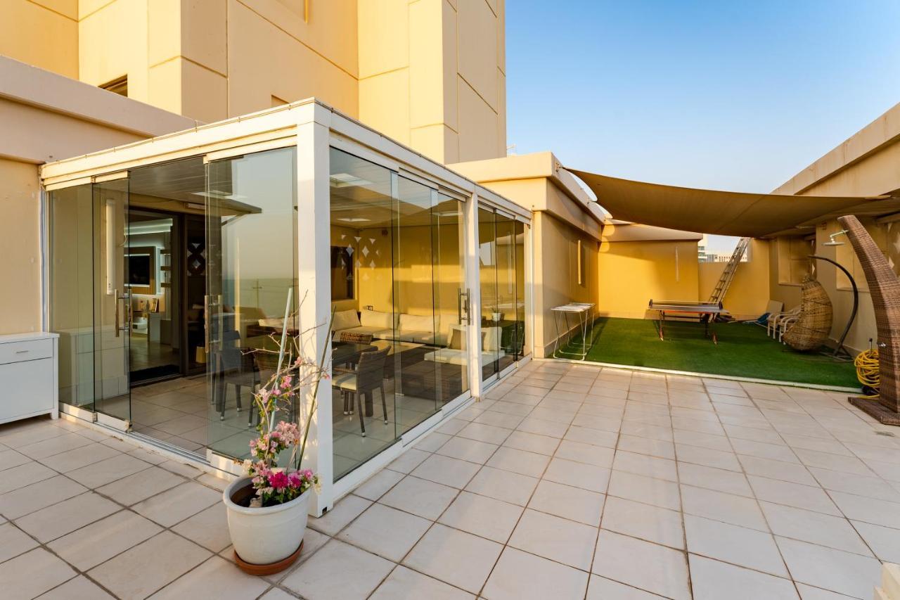 Appartement Jbr Penthouse With Terrace Pool à Dubaï Extérieur photo