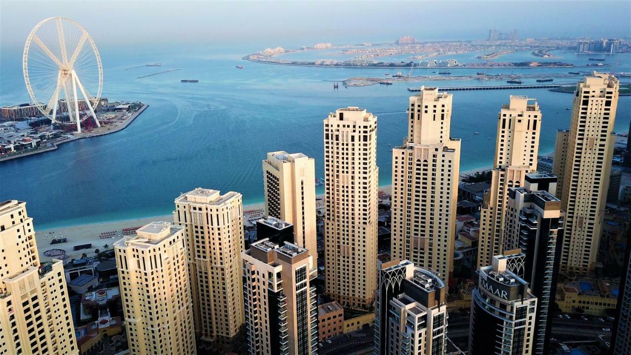 Appartement Jbr Penthouse With Terrace Pool à Dubaï Extérieur photo